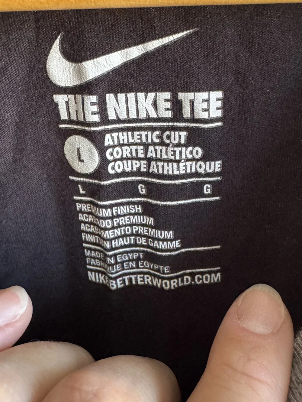 Nike Men's Athletic Cut Sleeveless Tank Top, Size Large, Black with Gradient Swo